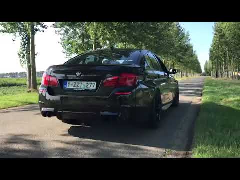 BMW F10 M5 - Acceleration stage 2 + sound downpipes ( 700 hp )
