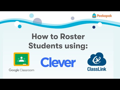 Rostering Using Clever Classlink Google Classroom