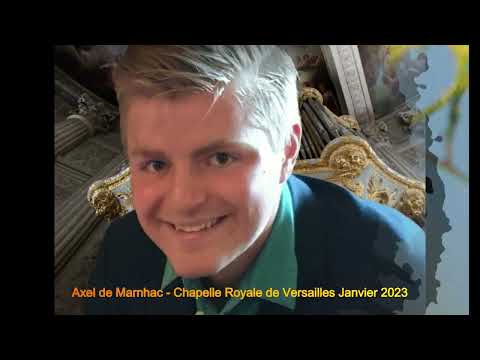 Axel de Marnhac Concert Versailles janvier 2023 "Volatiles et compagnie!"