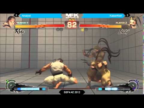 TriniMFK eSports FT5 Weekends #2 SSF4:AE2012: G1 - (Analyst vs KaiserKen)