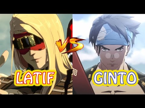 【Guilty Gear Strive】Latif ( Zato -1) vs Ginto (Anji) 【GGST】Top level games