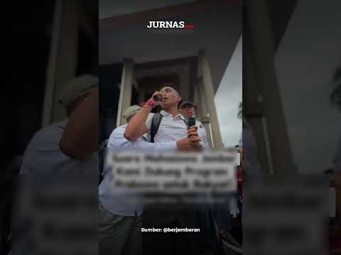 Aksi Demo di Jember, Mahasiswa: Saya Setuju MBG dan Kopdes Merah Putih