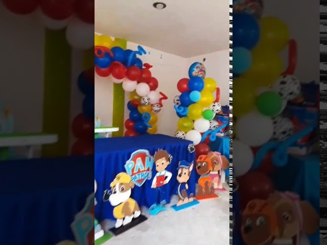 Vídeo relacionado con Siphus Globos Cumpleaños Niños, Decoracion Dog Canina Cumpleaños, 8 Piezas Globos Patrulla Perro Canina, Adornos Fiestas de Cumpleaños Infantiles con Globos Helio del Perro Figuras