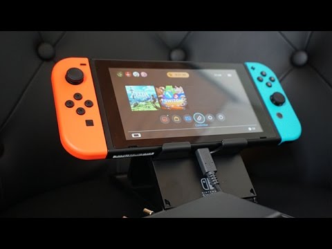 Stabiler Standfuß & gleichzeitiges Laden - HORI Switch PlayStand - Dr. UnboxKing - Deutsch