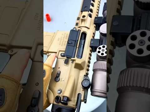 SLR PDW+Smoke Silencer Who needs this for New Years gift? #toys #gelblasters #airsoft