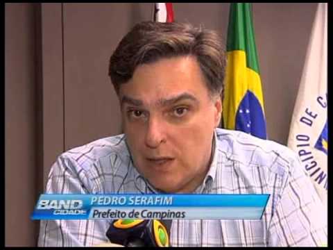 Band Cidade Campinas - Pedro Serafim suspende aumento IPTU - 20 12 2012