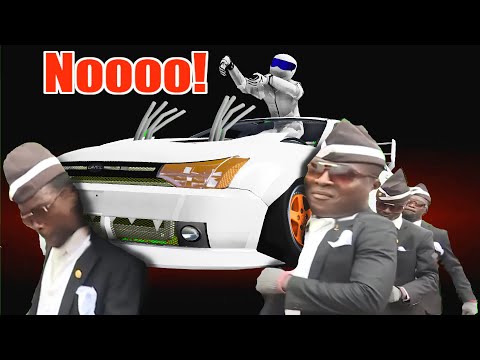 COFFIN DANCE  FUNERAL MEME COVER #26 ASTRONOMIA Freaky Cover BeamNG Drive