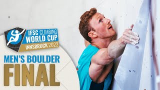 Men's Boulder final || Innsbruck 2022 by International Federation of Sport Climbing