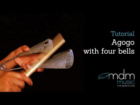 Agogo with 4 bells Tutorial by Michael de Miranda