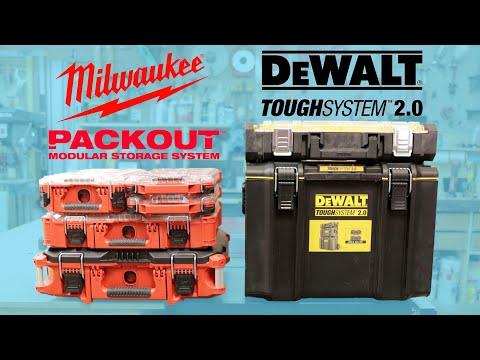 Can DeWalt TOUGH SYSTEM 2.0 Compete with Milwaukee PACKOUT?