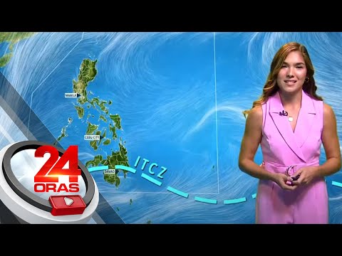 Nasa "monsoon break" ang bansa dahil pansamantalang nawala ang epekto ng habagat;… 24 Oras