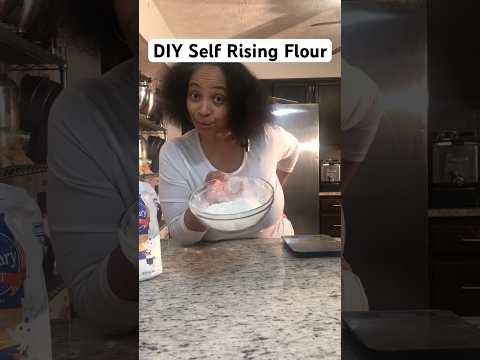 Simple Steps to Making Self Rising Flour #shorts #baking101 #bakingtips