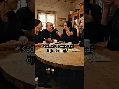 Kad babu samo pitaš čiji je ono mali? 🤣 #smijeh