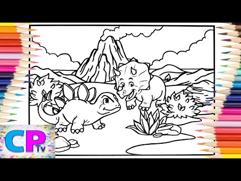 Triceratops and Stegosaurus Coloring Pages/Diviners - Savannah (feat. Philly K) [NCS Release]
