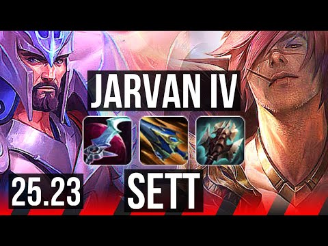 JARVAN IV vs SETT (TOP) | EUW Diamond | 25.23