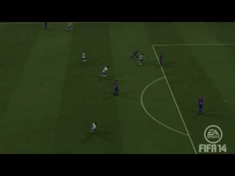 Jugada de Suso Santana que acaba en gol ante la SD Eibar