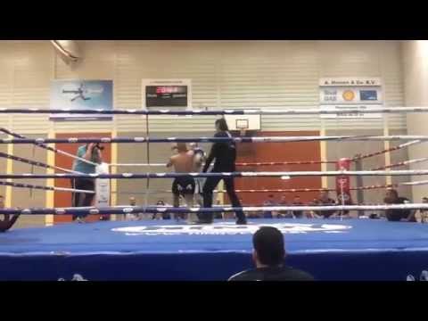 Elvis Latul vs Anzor Zhaniev - Old Skool Kickboxing - Almelo 2014