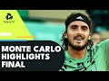Davidovich Fokina vs Tsitsipas For The Title | Monte Carlo 2022 Final Highlights