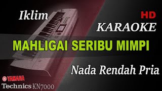 Download lagu IKLIM - MAHLIGAI SERIBU MIMPI ( NADA RENDAH PRIA ) || KARAOKE mp3