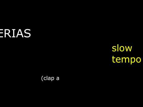 Bulerias slow tempo backing track (solo compas  palmas)