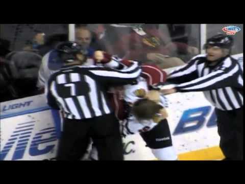 Zack Stortini vs Shawn Lalonde