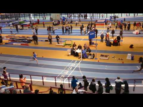 200m – Finale 4 – JUF – Championnat Régionaux Indoor 14/01/2017 – Eaubonne