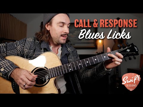 Call and Response Blues Licks + Minor Blues Scale Tricks!