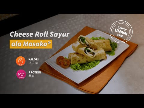 Cheese Roll Sayur ala Masako®