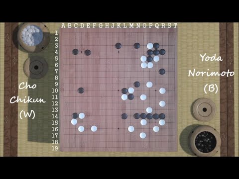 Yoda Norimoto vs Cho Chikun (2007. 2. 12) +Review