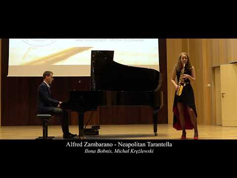 Alfred Zambarano - Neapolitan Tarantella - Ilona Bobnis (saksofon) Popis Roczny ZPSM Elbląg 2019
