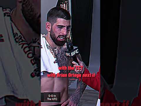 Ilia Topuria calls out Brian Ortega UFC 282 #shorts #ufc #ufc282