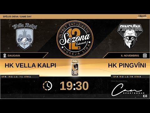 2022 11 06 HK Vella Kalpi - HK Pingvīni
