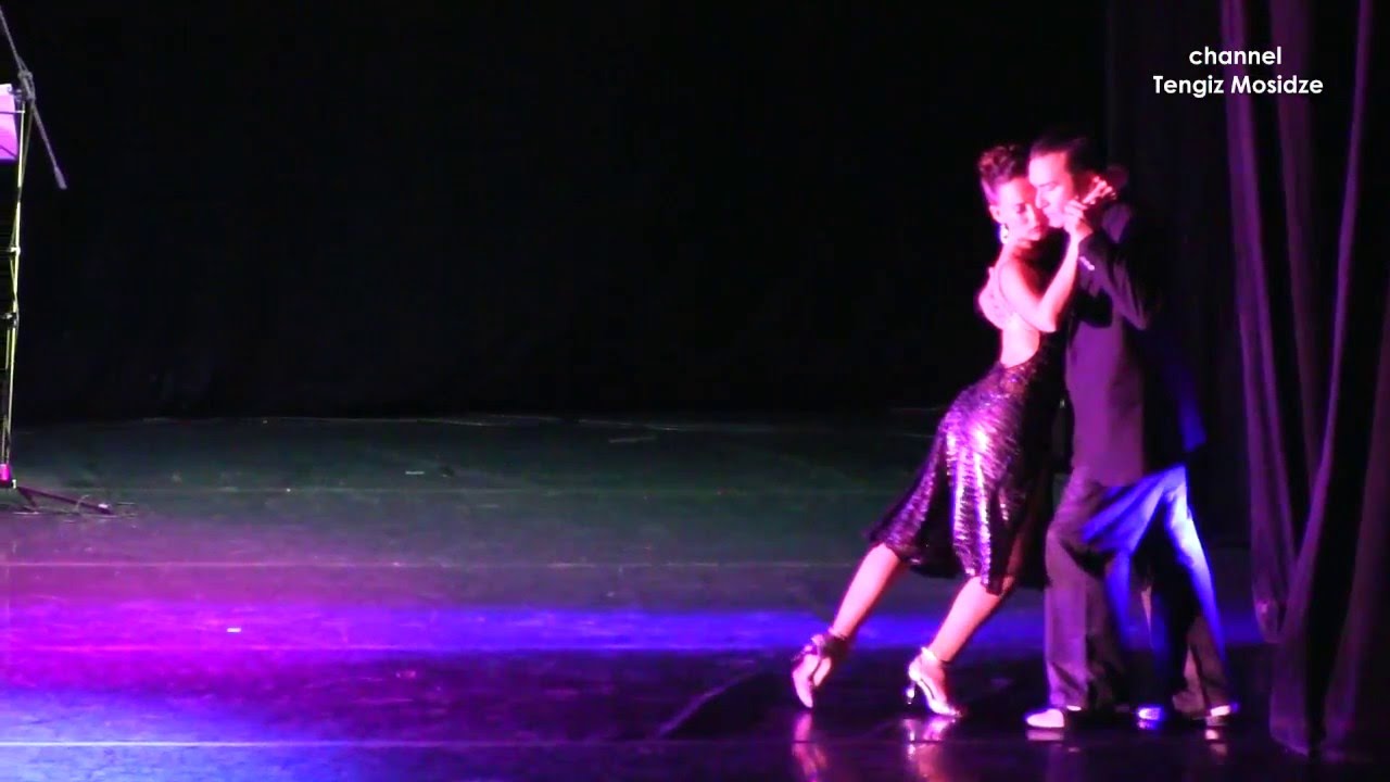 Chicho Frumboli and Juana Sepulveda with “Solo Tango orquesta”.  Танго 2015.