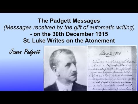 Padgett Messages - Luke describes the real Atonement