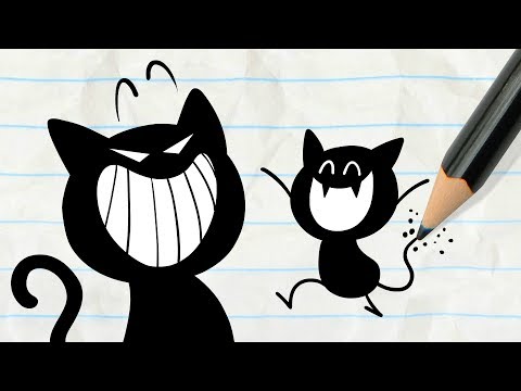 Hooray for CATURDAY! Pencilmation Cat & Animal Compilation – Cartoons for Kids