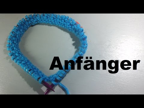 In Runden stricken - mit Rundstricknadel