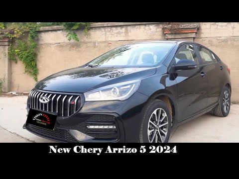 Front Face Changed, Power Upgrades, 4th Generation 1.5L Engine, New Chery Arrizo 5 2024