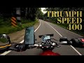 Triumph Speed 400 POV Ride Pure Exhaust Sound In 4K Raw Onboard