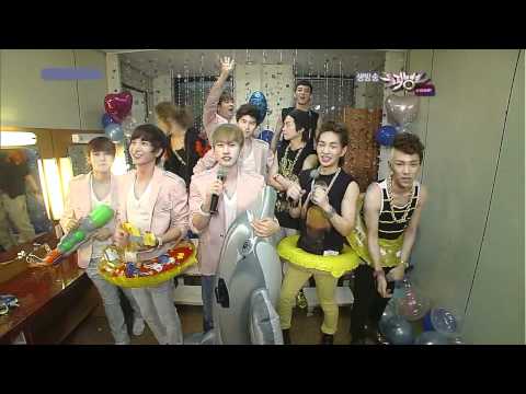 [100723] Super Junior & SHINee - Backstage (KBS Music Bank)