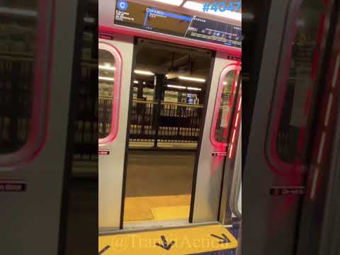 MTA R211T #4047 Train Door Chime #shorts