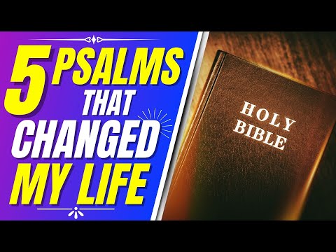Psalms 91, psalm 23, psalm 1, psalm 51, 119 (5 psalms that changed my life)(Bible verses for sleep)