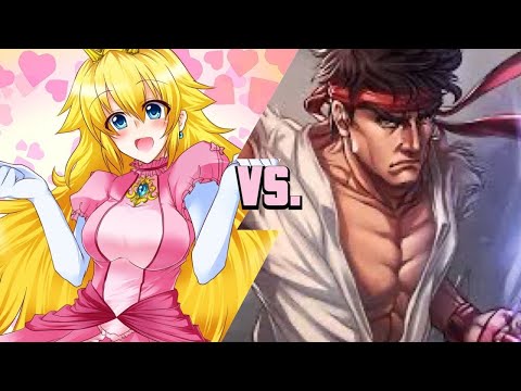 Super Smash Bros Ultimate: Peach vs. Ryu