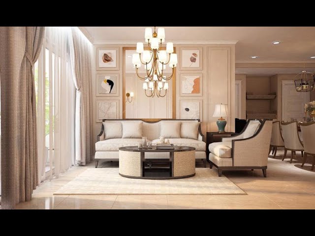 Thiết kế nội thất tân cổ điển đẹp – căn hộ Sunrise city quận 7