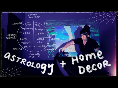 Astrology + Home Decor | How to Incorporate your Birth Chart into your Home