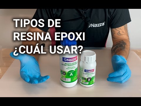 TIPOS DE RESINA EPOXI. Cómo elegir la resina más adecuada según su uso.