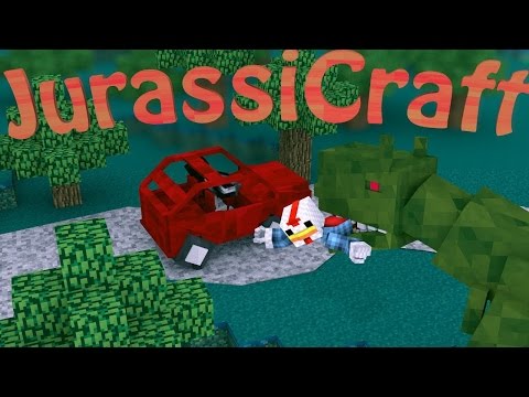 Minecraft Dinosaurs | Jurassic Craft Modded Survival Ep 17! "SNIPER RIFLES"