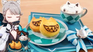 Lynette's specialty, "A Leisurely Sip" Genshin Impact/ 原神料理 リネットのオリジナル料理「アフタヌーンティー」再現