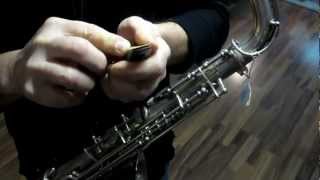 Ligature / Abrazadera Bambu Sax Alto