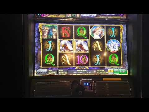 gryphons gold slot bonus £5 a spin winner