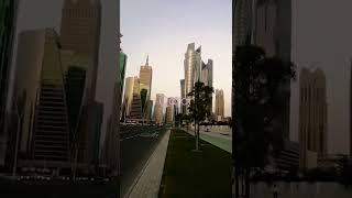 Amazing West Bay Doha street Qatar, | #shorts #ytshorts #trending #viral